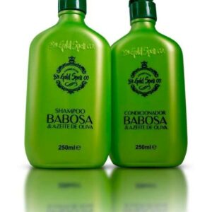 Shampoo e Condicionador Babosa e Azeite de Oliva Gold Spell